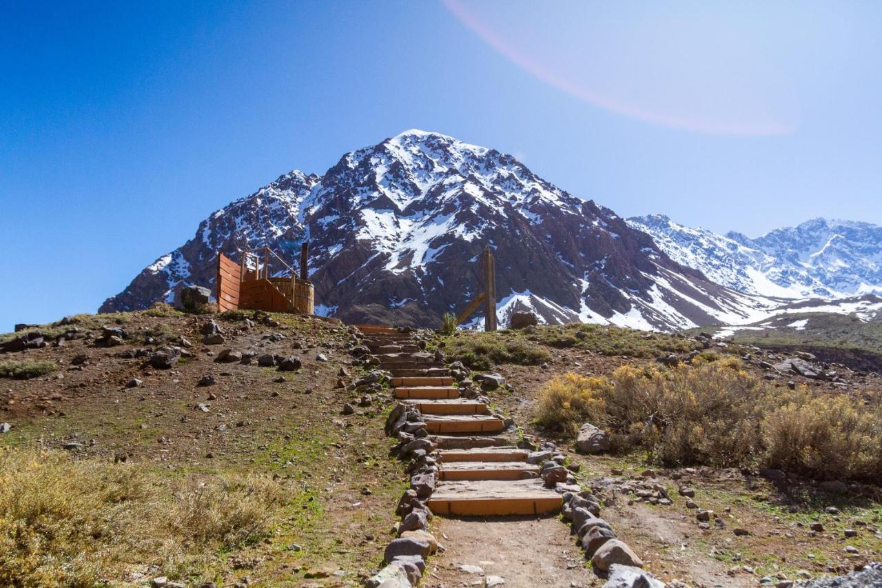 Lodge El Morado Refugio Lo Valdes Exterior foto